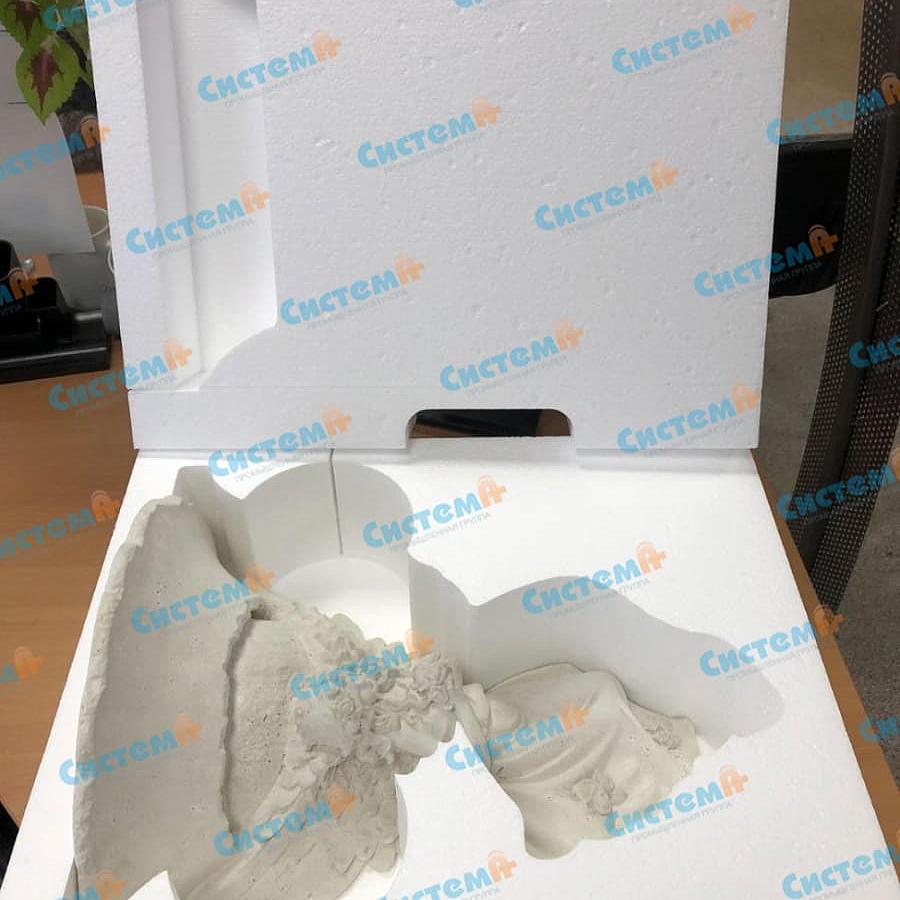 Индивидуальная упаковка для бережной транспортировки светильника Индивидуальная упаковка для бережной транспортировки светильника