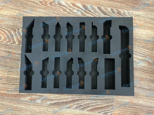 Лазерная резка ложемента ЕВА Лазерная резка ложемента ЕВА