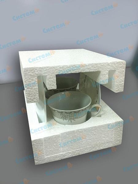 Пенопластовая упаковка для фарфоровой посуды Пенопластовая упаковка для фарфоровой посуды